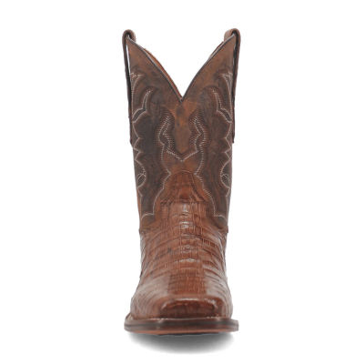 Dan Post Mens Kingsly Flat Heel Cowboy Boots