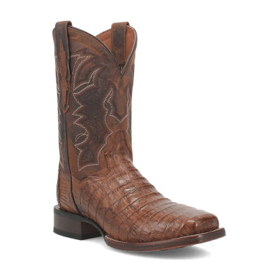 Dan Post Mens Kingsly Flat Heel Cowboy Boots