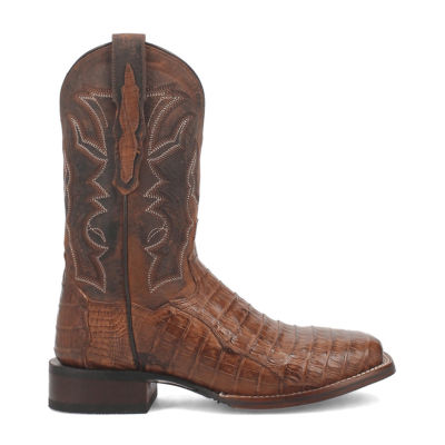 Dan Post Mens Kingsly Flat Heel Cowboy Boots