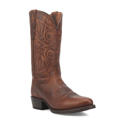 Dan Post Mens Cottonwood Flat Heel Cowboy Boots