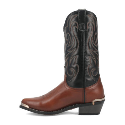 Laredo Mens Nashville Block Heel Cowboy Boots