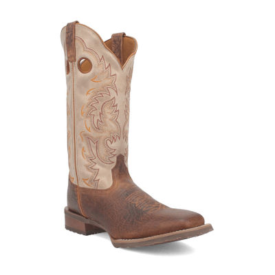 Laredo Mens Peete Flat Heel Cowboy Boots