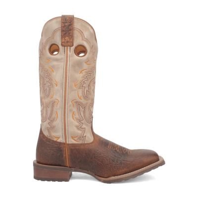 Laredo Mens Peete Flat Heel Cowboy Boots