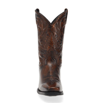 Laredo Mens Lawton Flat Heel Cowboy Boots