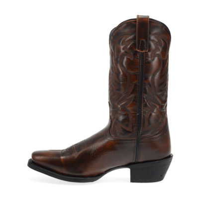 Laredo Mens Lawton Flat Heel Cowboy Boots