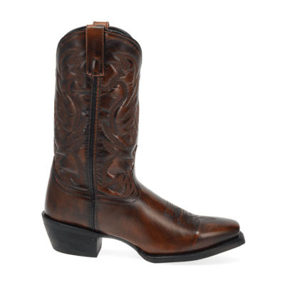 Laredo Mens Lawton Flat Heel Cowboy Boots