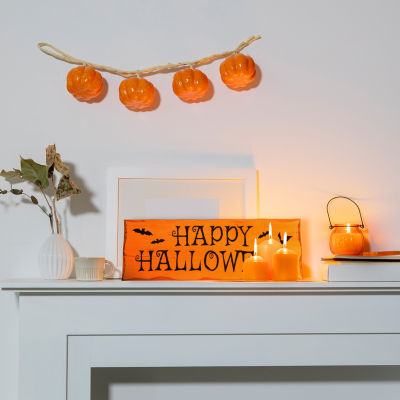 Northlight 24in Wooden Happy Halloween Wall Sign