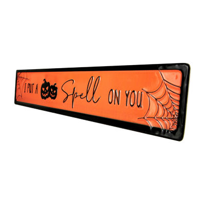 Northlight 20in I Put A Spell On You Wall Sign