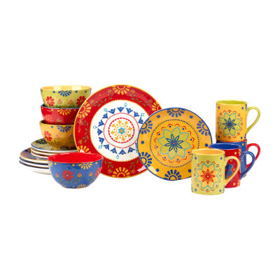 Certified International Spice Love 16-pc. Earthenware Dinnerware Set