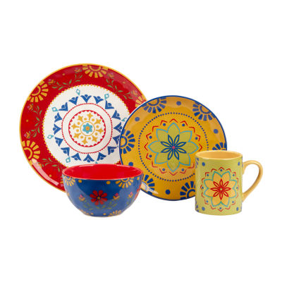 Certified International Spice Love 16-pc. Earthenware Dinnerware Set