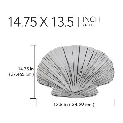 Certified International Silver Coast Serving Platter