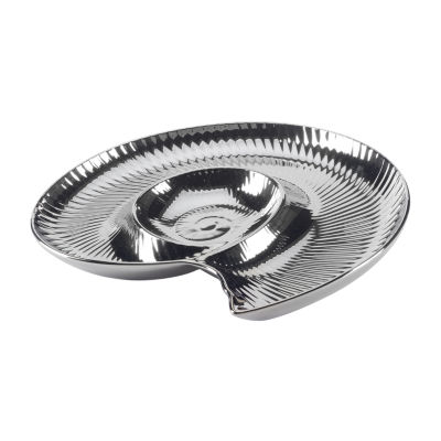 Certified International Silver Coast Porcelain Chip & Dip Set