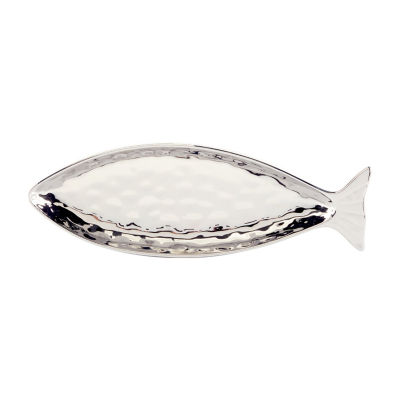 Certified International Silver Coast Porcelain Serving Platter