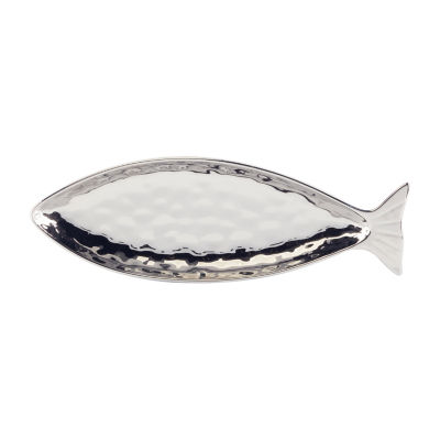 Certified International Silver Coast Porcelain Serving Platter