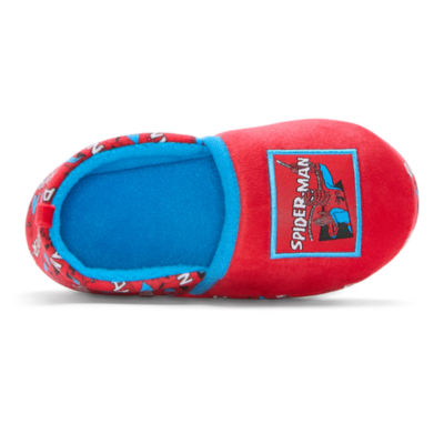 Disney Collection Boys Spiderman Slip-On Slippers