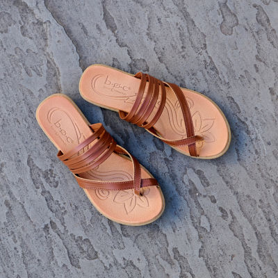 BOC by Born Womens Alisha Criss Cross Strap Flat Sandals, Color