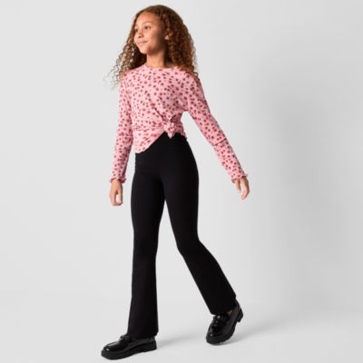 Thereabouts Little & Big Girls Flare Full Length Leggings