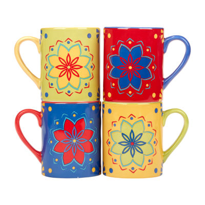 Certified International Spice Love 4-pc. Coffee Mug