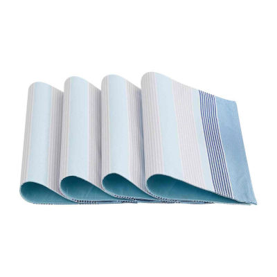 IZOD Breakers Stripe 4-pc. Placemats