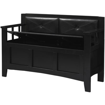 Crandall Padded Storage Bench