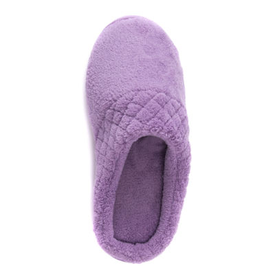 Muk Luks Womens Micro Chenille Clog Slippers