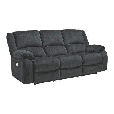 Signature Design by Ashley® Dryden Power Reclining Pad-Arm Sofa