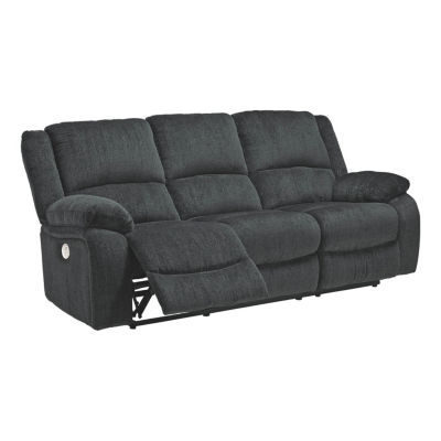 Signature Design by Ashley® Dryden Power Reclining Pad-Arm Sofa