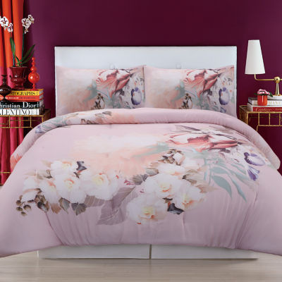 Christian Siriano New York Dreamy Floral Midweight Comforter Set