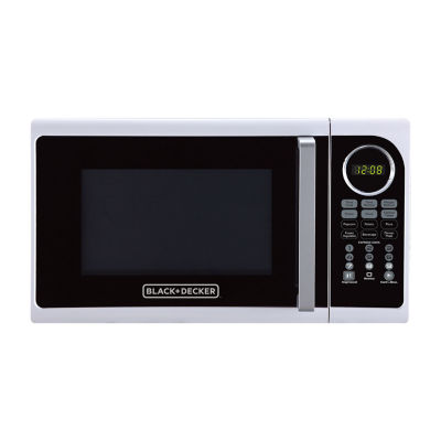 Black + Decker - 0.9 Cu. ft. Professional Countertop 900W Stainless Steel Microwave Oven