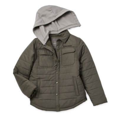 Big boys puffer outlet jacket