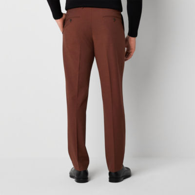J. Ferrar Ultra Comfort Mens Stretch Fabric Slim Fit Suit Pants