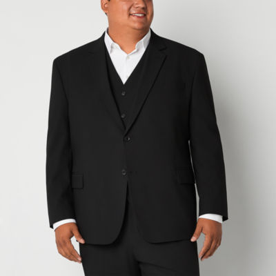 J. Ferrar Ultra Comfort Mens Big and Tall Stretch Fabric Regular Fit Suit Jacket