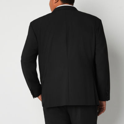 J. Ferrar Ultra Mens Big and Tall Stretch Fabric Classic Fit Tuxedo Jacket