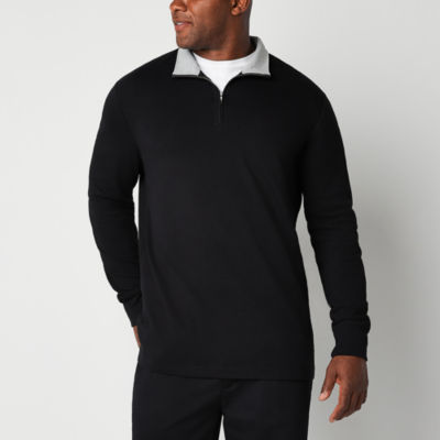 St john's bay 2024 men's mock turtleneck