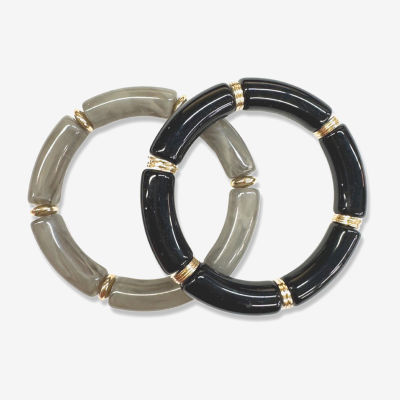 Bijoux Bar Black Combo 2-pc. Bracelet Set