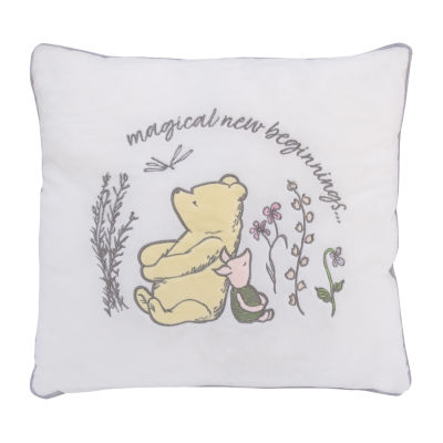 Disney Collection Winnie The Pooh Square Throw Pillow