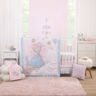 Disney Collection 3-pc. Princess Crib Bedding Set