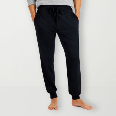 Hanes Men's French Terry Jogger with Pockets, Black