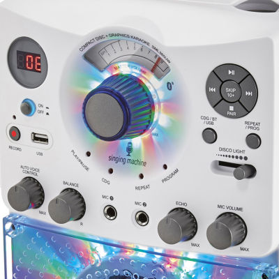 Singing Machine LED Bluetooth Karaoke Machine