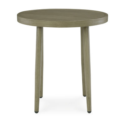 Signature Design by Ashley Swiss Valley Weather Resistant Patio Side Table