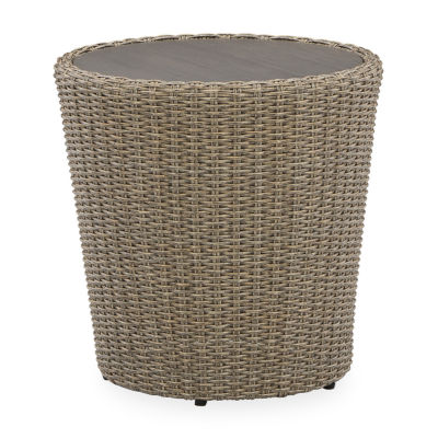 Signature Design by Ashley Danson Weather Resistant Patio Side Table