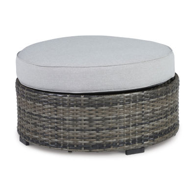 Signature Design by Ashley Harbor Court Cushioned Ottoman