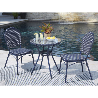 Signature Design by Ashley Odyssey Blue 3-pc. Bistro Set