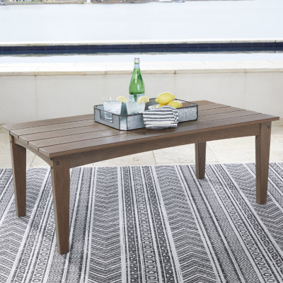 Signature Design by Ashley Emmeline Weather Resistant Patio Coffee Table