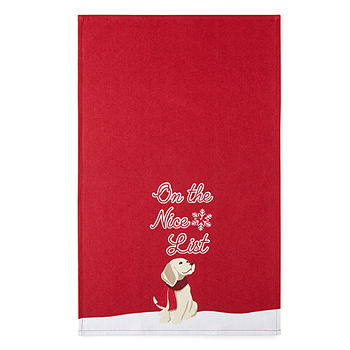North Pole Trading Co. One the Nice List 2-pc. Kitchen Towel