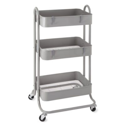 Home Expressions Stackable Iron 2-Shelf Shoe Rack, Color: Grey - JCPenney