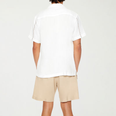 Forever 21 Mens Short Sleeve Button-Down Shirt