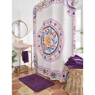 Distant Lands Mosaic Medallion Shower Curtain