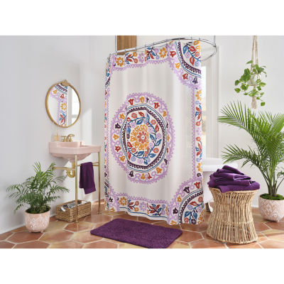 Distant Lands Mosaic Medallion Shower Curtains