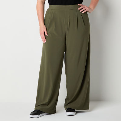 Stylus-Plus Regular Fit Wide Leg Trouser